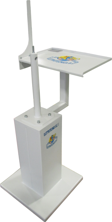 PMMA.png Elettrotecnica BC Mod PMMA/K Last support for manual assembly of shoes/boots.