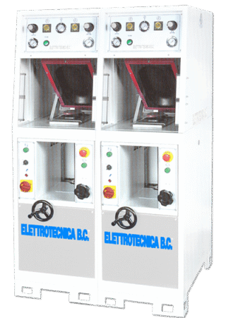 Elettrotecnica BC Mod 162 PS Pneumatic assembling for soles complete at 2 station