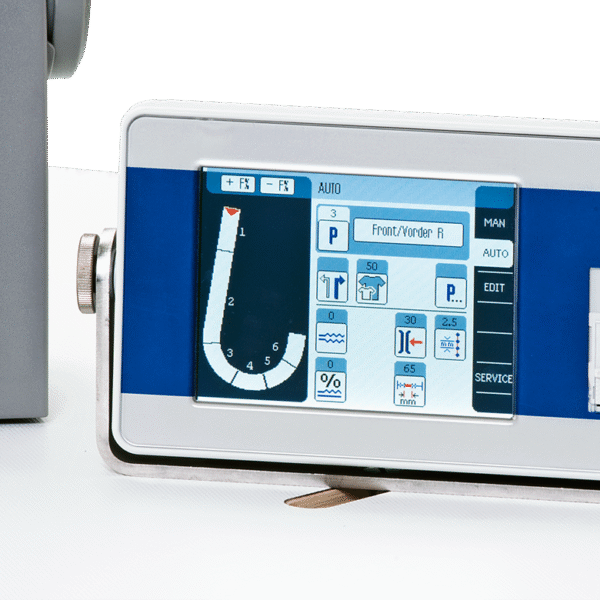 Durkopp Adler 610-10 – Optimized work station for taping operations respective for pre-ruffeling of sleeves