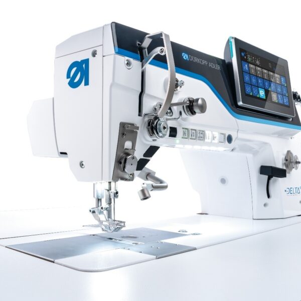 Durkopp Adler D867- e-con – Innovative and digitalized flatbed machines for perfect lockstitch seams in medium-heavy duty applications