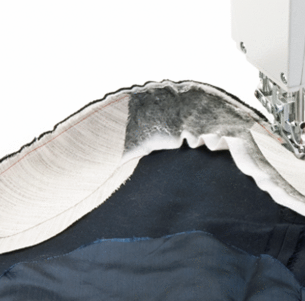 Durkopp Adler 610-10 – Optimized work station for taping operations respective for pre-ruffeling of sleeves