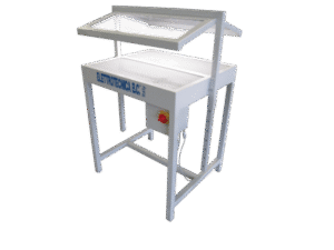 Elettrotecnica BC Mod TCSU/K Table for gluing with aspirator and led lights