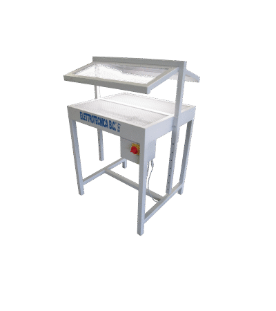 Elettrotecnica BC Mod TCSU/K Table for gluing with aspirator and led lights