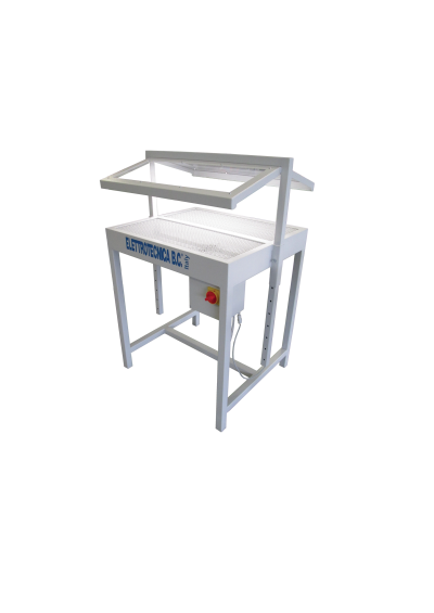 Elettrotecnica BC Mod TCSU/K Table for gluing with aspirator and led lights
