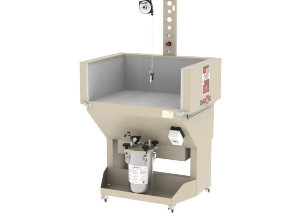 TS_3.jpg Galli TS 3 Spray applicator for water-based adhesive with suction table and walls opening in the sides