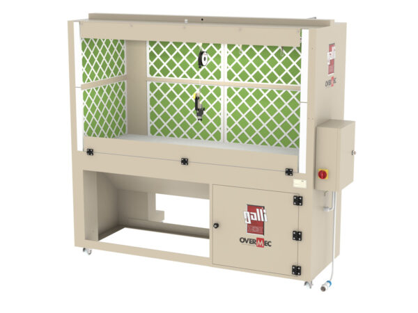 Galli TS 5 Spray applicator for water-based adhesive with suction table