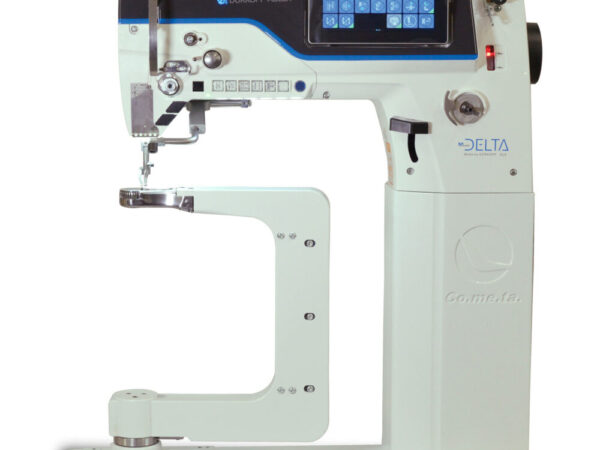 VBG XXS SMALL EVO DELTA One needle, double feed lockstitch sewing machine with 360° vertical axis rotating arm