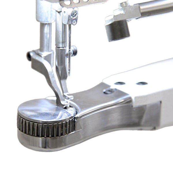 VBGXXS_Evo_Delta_part_1000x1000.jpg VBG XXS SMALL EVO DELTA One needle, double feed lockstitch sewing machine with 360° vertical axis rotating arm