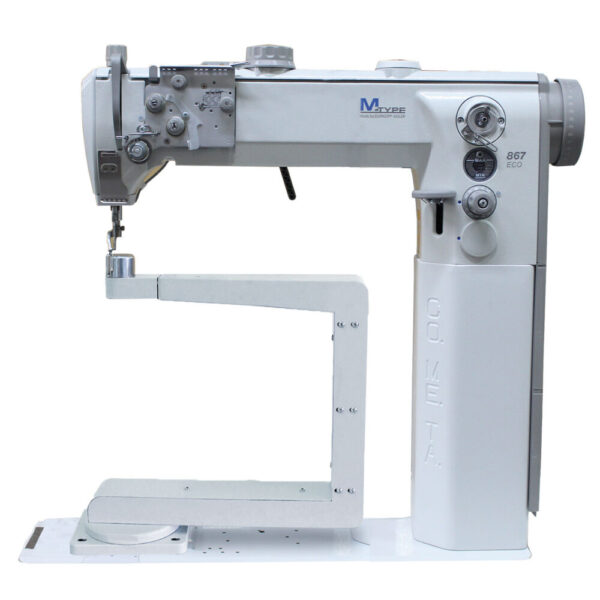 VBG TRIPLE FEEDING Single needle, long arm, lockstitch sewing machine with triple feed and 360 rotating vertical axis arm
