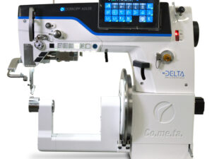 Cometa VBO 360° EVO DELTA Single needle, triple feed, lockstitch sewing machine with 360° horizontal axis rotating arm