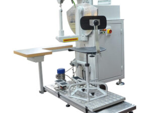 VBO XXS DOUBLE FEEDING Single needle lockstich sewing machine with oscillating arm and XXS post bed