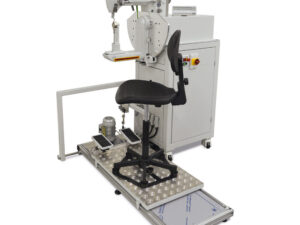 VBO XXS H270 EVO TT-CR Single needle lockstich sewing machine with oscillating arm and XXS post bed, right hook, triple transport