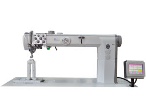Cometa VCA 40 02 XXS 2 NEEDLES – H230 PO Post bed with a sliding column, sewing machine, bottom feed, needle feed and alternating feet for decorative stitches