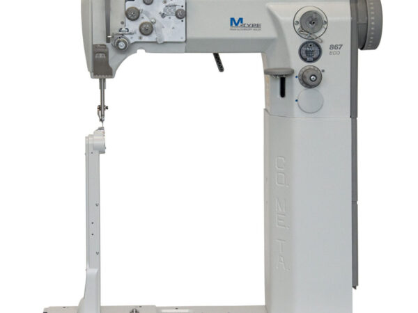 VCA40_3cm_Frontale_1000x1000.jpg Cometa VCA 40 02 XXS+3cm post bed, bottom feed, needle feed and alternating feet sewing machine with height adjustment up to 9 mm