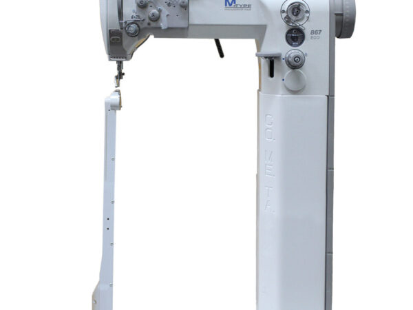 VCA40_MOD_02_T867_XXS_H600_1000x1000.jpg Cometa VCA 40 02 XXS H600 Super high post bed, bottom feed, needle feed and alternating feet sewing machine with height adjustment up to 9 mm
