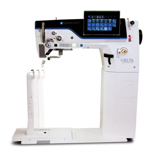 VCA40_XXS_02_Delta_electronic_new_1000x1000.jpg Cometa VCA 40 02 XXS CS ELECTRONIC (DELTA) Sliding post bed, bottom feed, needle feed and alternating feet sewing machine with height adjustment up to 9 mm