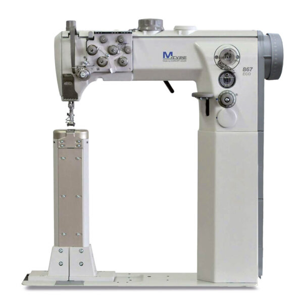 VCA_40_01_2_aghi_1000x1000-1.jpg Cometa VCA 40 01 Possible Options and Functions – Post bed sewing machine with triple feed. Lockstitch, vertical hook.