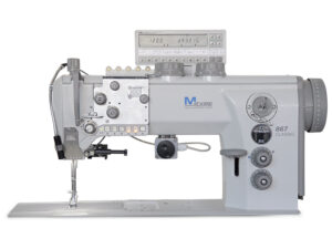 Cometa VP 867+3cm Single or double needle flat bed, lockstitch sewing machine with triple feed