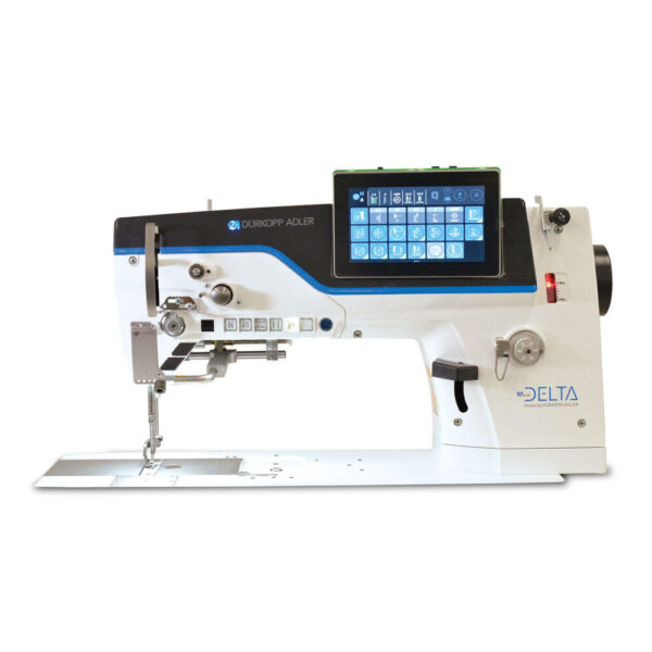 VP_867_3_CM_Delta_1000x1000.jpg Cometa VP 867+3cm DELTA Single or double needle flat bed, lockstitch sewing machine with triple feed