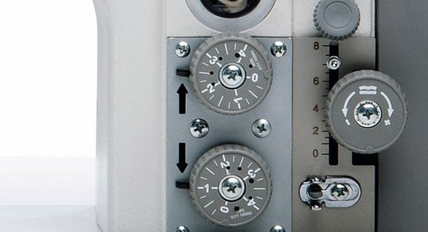 Durkopp Adler 175 / 176 / 179 – Single or double needle chainstitch machine with DIFFERENTIAL FOOT TOP FEED or DIFFERENTIAL BOTTOM FEET
