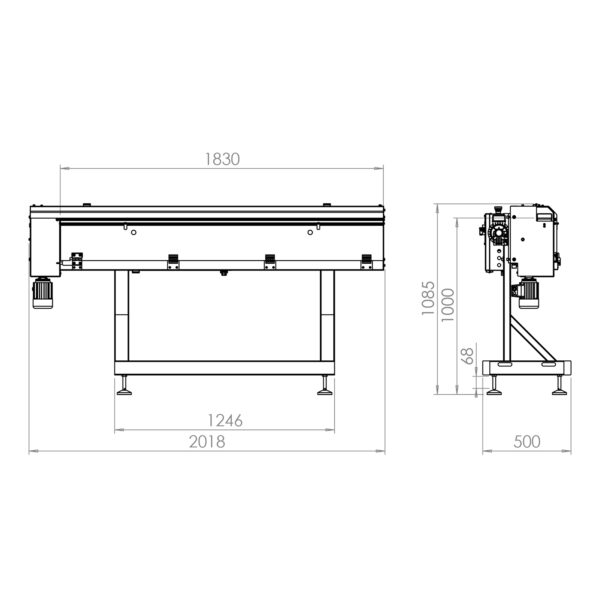gate_U-1.jpg Galli HORIZON + GATE Drying oven for leathergoods, belts and strips with opening 1500 mm