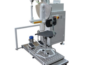 VBO XXS TRIPLE FEEDING Single needle lockstich sewing machine with oscillating arm and XXS post bed