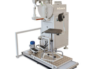 VBO XXS H270 EVO TRIPLE FEEDING Single needle lockstich sewing machine with oscillating arm and XXS post bed
