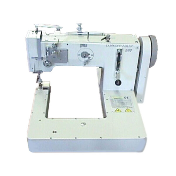 prodotti_VBR_mod_01_braccio_rovescio_1000x1000.jpg Cometa VBR 01 BR Feed-of the arm machine (U-Type), single needle, bottom feed, needle feed, alternating feet, lockstitch.