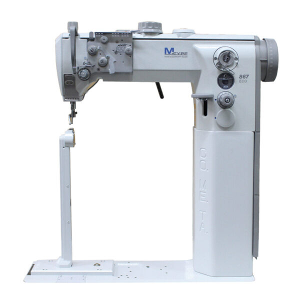 prodotti_VCA40_MOD_02_T867_XXS_piccola_1000x1000.jpg Cometa VCA 40 02 XXS post bed, bottom feed, needle feed and alternating feet sewing machine with height adjustment up to 9 mm