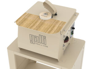 Galli SM1 Horizzontal polishing/brushing machine with single brush for leathergoods
