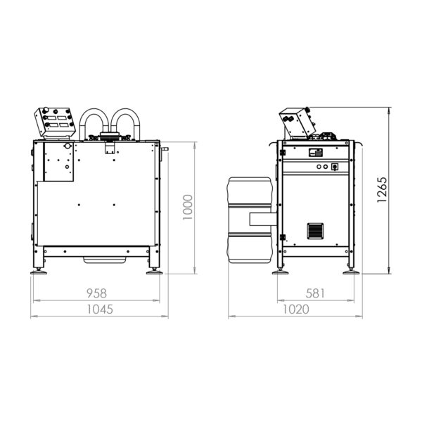 st_400_5.jpg Galli ST 400 TEKNO Milling machine with 4 adjustable vertical tools for belts, strips and shoulder strap, model with electronics settings