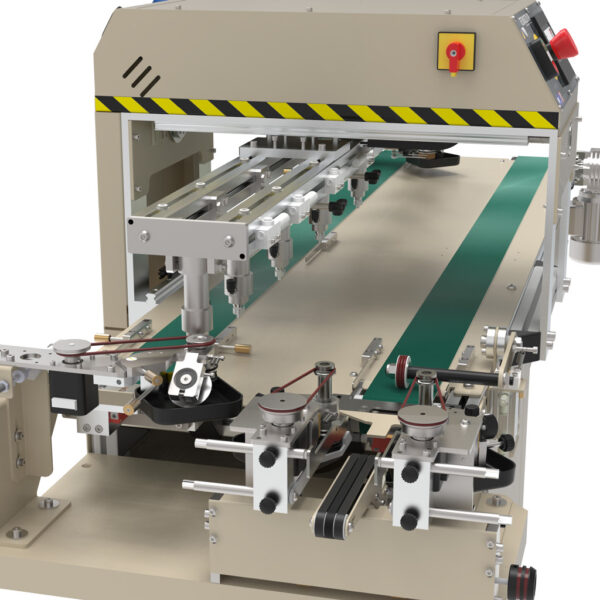 tecnocolor_3.jpg Galli TECNOCOLOR Automatic inking machine for edges, tip and back parts of strip and belts