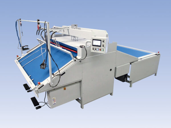Rotondi SERIES 201 Four sections automatic conveyor pressing machine, one T-shirt in 15 seconds