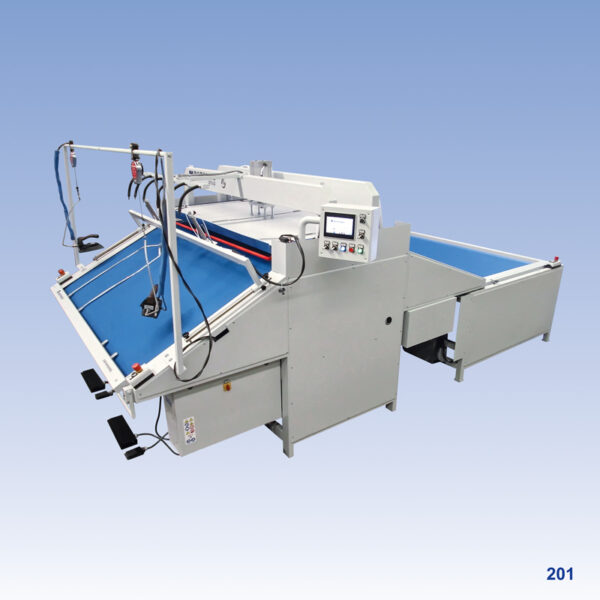 Rotondi SERIES 201 Four sections automatic conveyor pressing machine, one T-shirt in 15 seconds