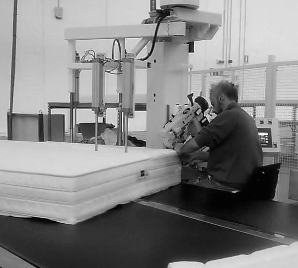 Teknomac TK050 Fixed-Station Mattress binding Machine