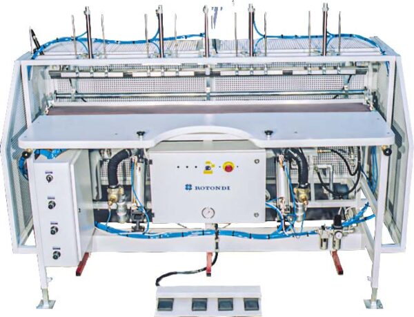 1-11.jpg Rotondi PFG Automatic unit for hem folding. Equipped with Leonardo computer