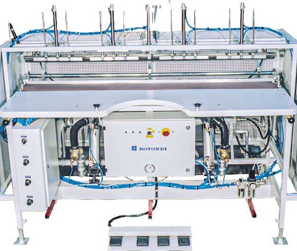 1-11.jpg Rotondi PFG Automatic unit for hem folding. Equipped with Leonardo computer