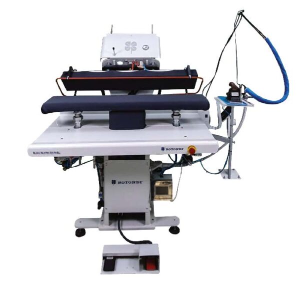 Rotondi FRV D-30 Vertical full back press for edge, lapel and hem