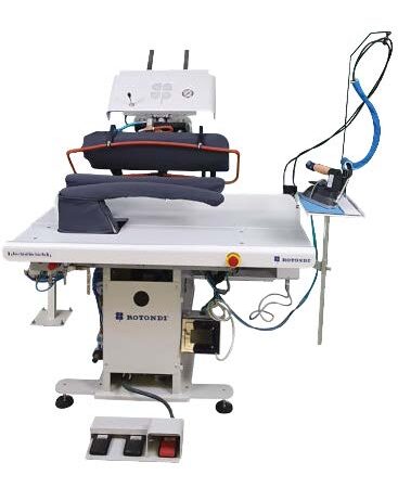 Rotondi FRV J-52/88 Vertical full back press for forearm and hindarm seam opening