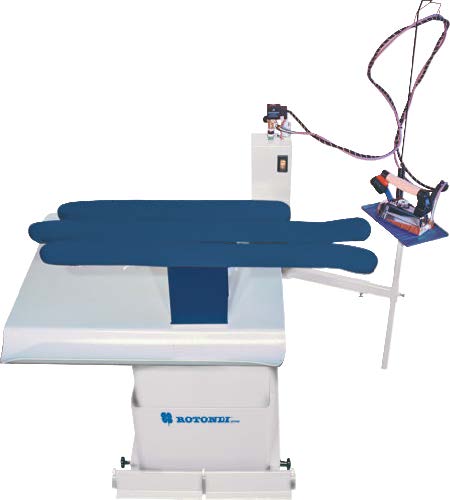Rotondi TAR U-162 +G-124 Ironing Table for sides, centre back and shoulder seam opening