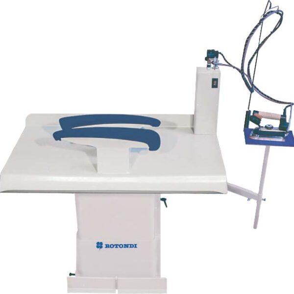 Rotondi TAR SR-48 + 50/TAR SR-48 DO INOX Table for jacket edge seam opening