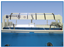 Rotondi SERIES 201 Four sections automatic conveyor pressing machine, one T-shirt in 15 seconds