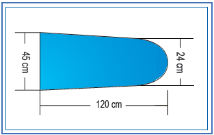 Rotondi MINI 9  Suction ironing board with folding legs for families, tailors, ateliers, and shops.