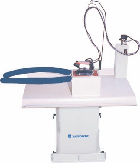 Rotondi TAR J-152+188 Sleeve hindarm and forearm seam opening Ironing table