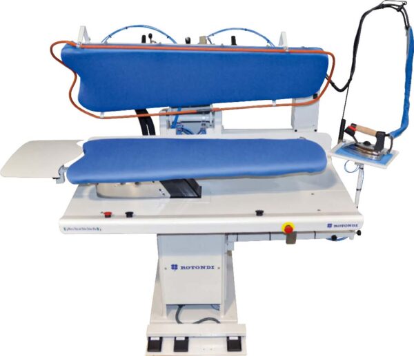 1-82.jpg Rotondi BL E-30 Pneumatic pressing machines for trousers ironing