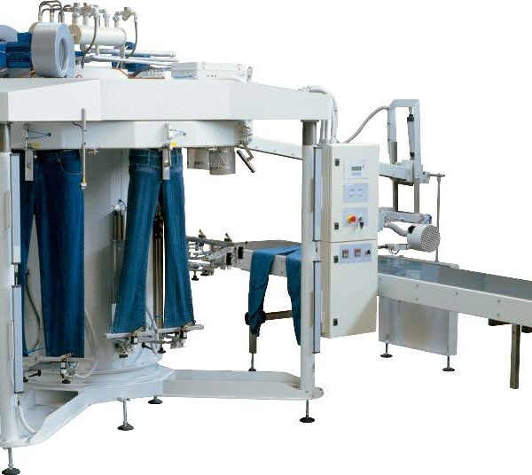 1-86.jpg Rotondi 36RD AL Automatic 8 stations form finisher for jeans or casual trousers