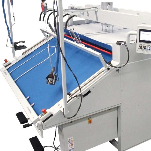 Rotondi SERIES 201 Four sections automatic conveyor pressing machine, one T-shirt in 15 seconds