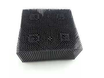 BRISTLE 1.6" POLY - ROUND FOOT - Black PP / NYLON For GERBER 92910001