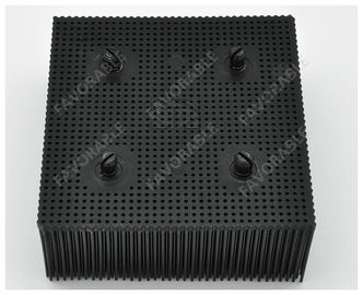 Black Rectangular PP Nylon Bristles With Round Foot Suitable For Bullmer Cutter Machine