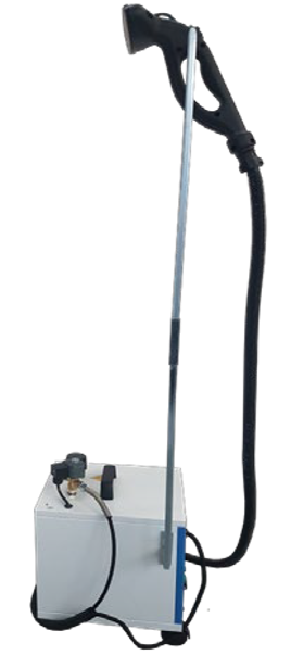 Rotondi RTRO.7 Trolley with 4 wheels and hook to hang the SPEEDY brush or RPV1 steam gun